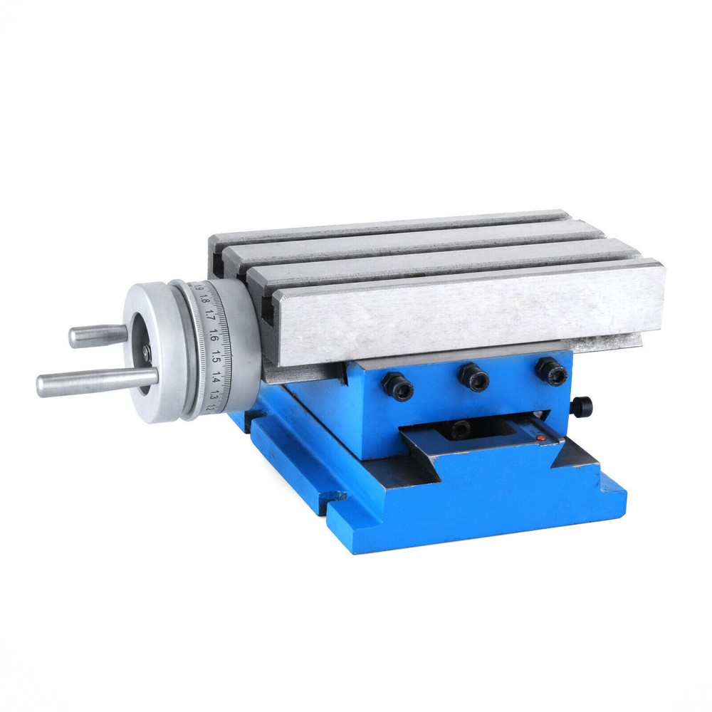 Milling Working Table 185*100 mm,Compound Milling Machine Work Table 2 Axis 4 Wa
