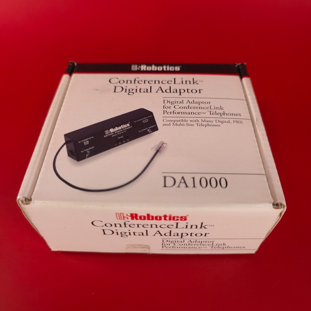 USRobotics DA1000 Conference Link Digital Adapter In Box