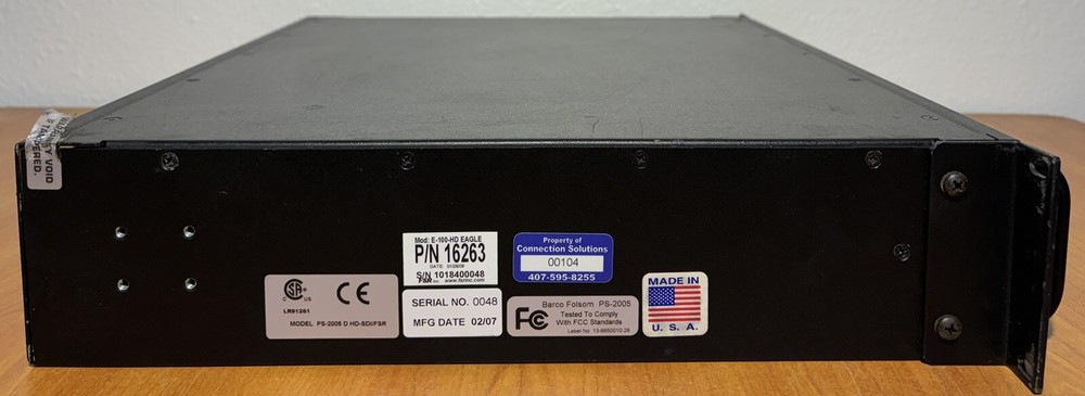 FSR Eagle 100/HD Seamless Video Switcher