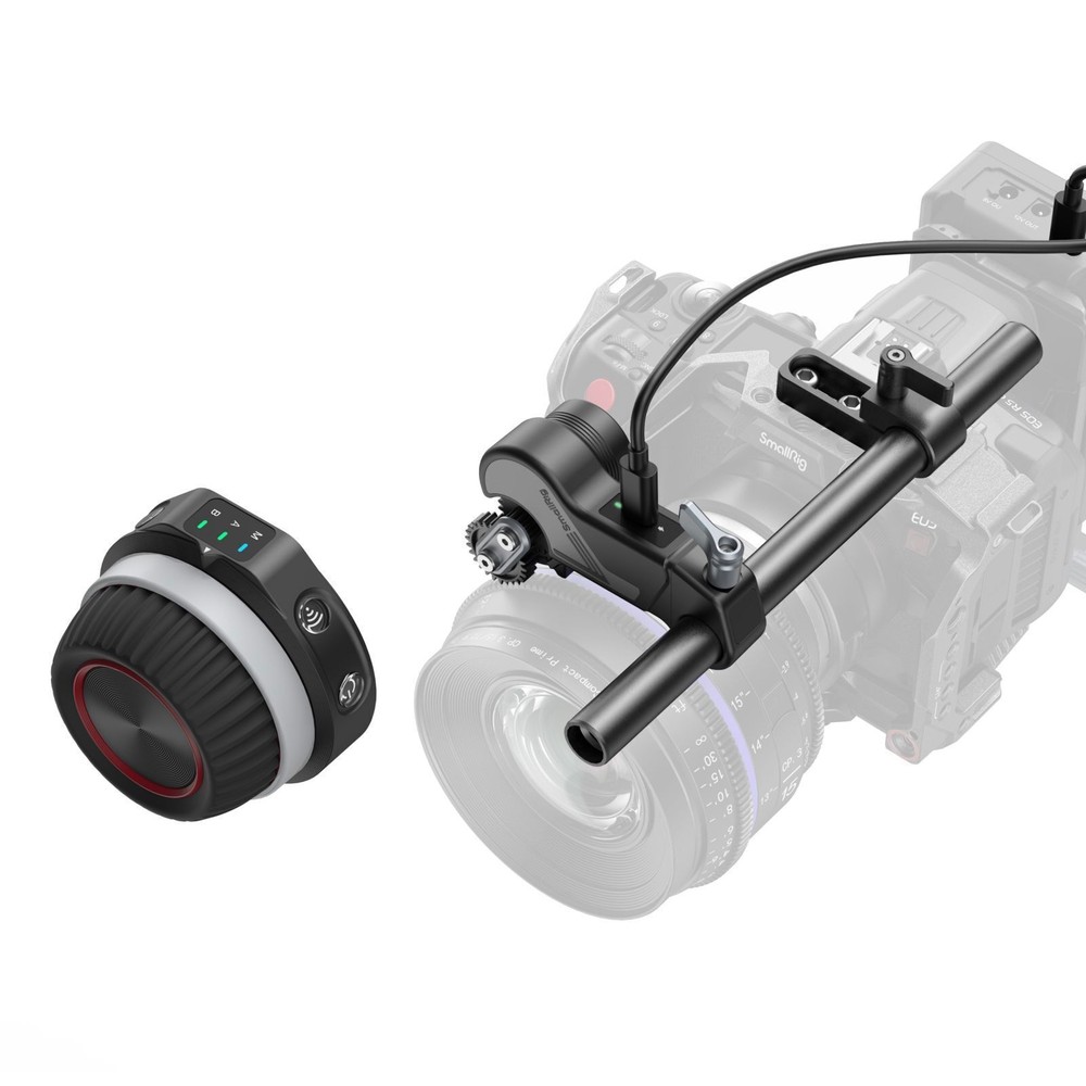 SmallRig Wireless Follow Focus System Kit Lite Handwheel Motor Controller Lens