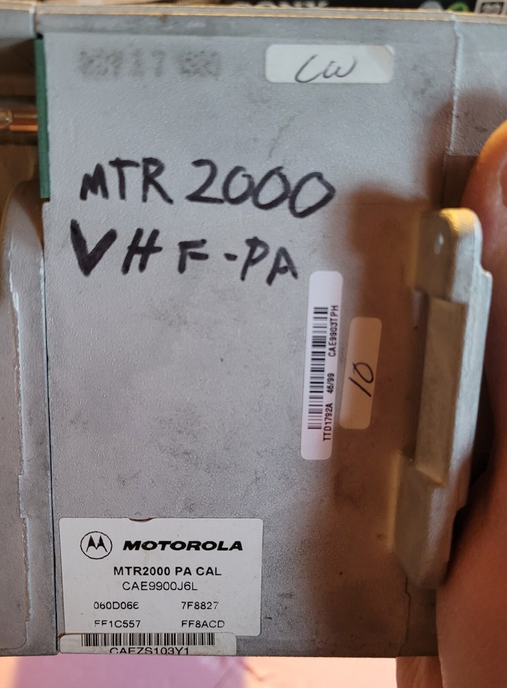 MOTOROLA MTR2000 VHF PA CAL Transmitter Module TTD1792A
