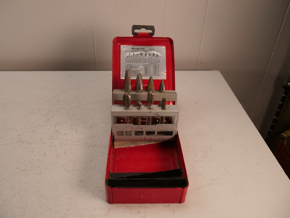 Snap-On 8 Piece Solid Carbide Burr VWB800C