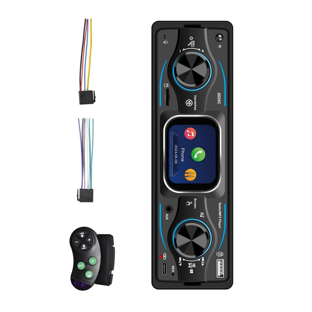 MP3 Car Stereo with Touch Operation Screen, Quick Selection and Easy Control