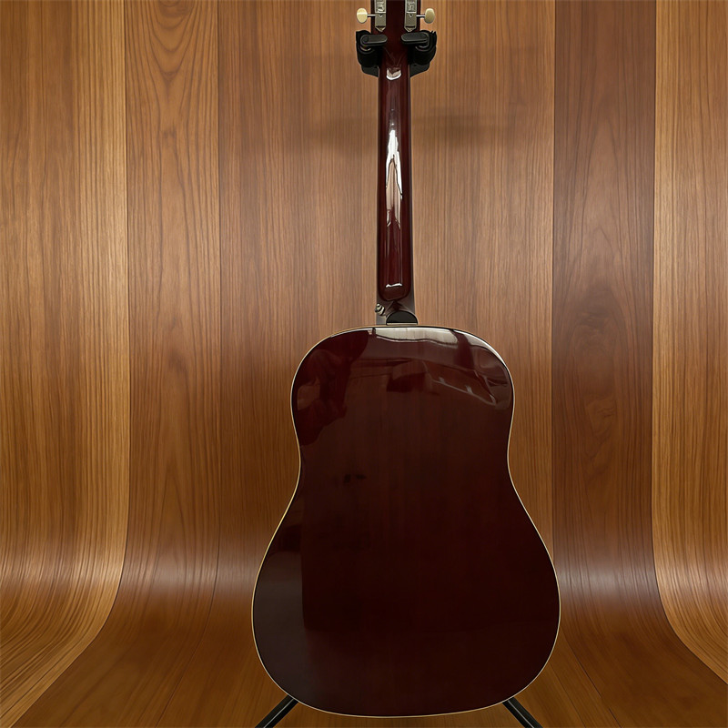 J-45 Electric Acoustic Guitar Solid Spruce Top Bone Nut&Sadless 6 String
