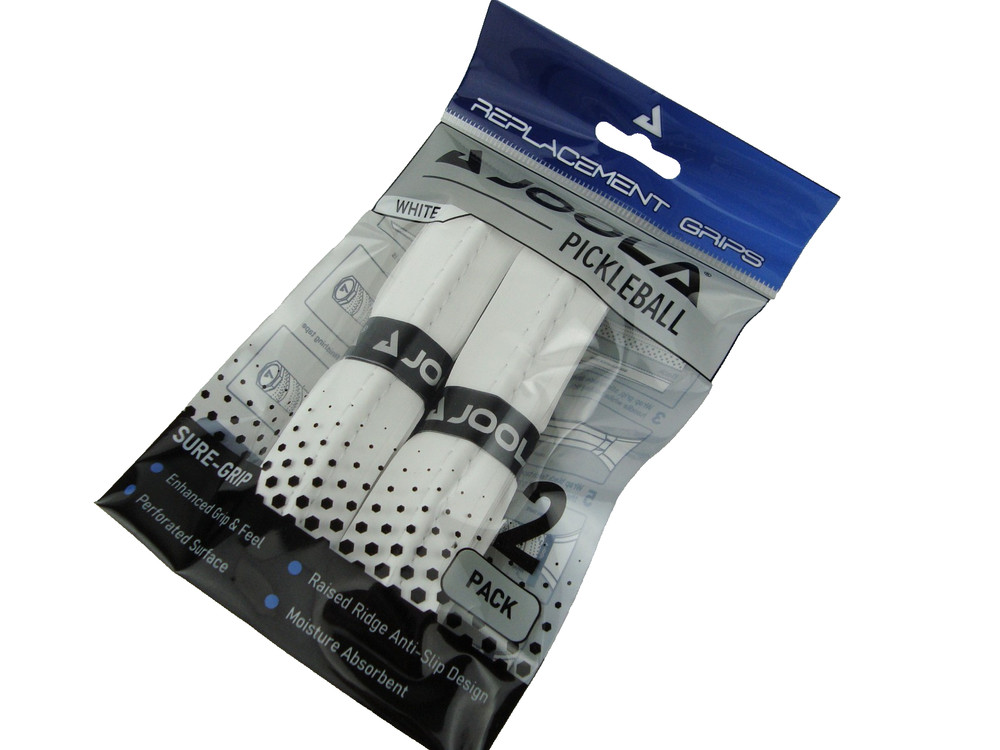 Joola Replacement White Ridge Grip Tape  2 Pack  White