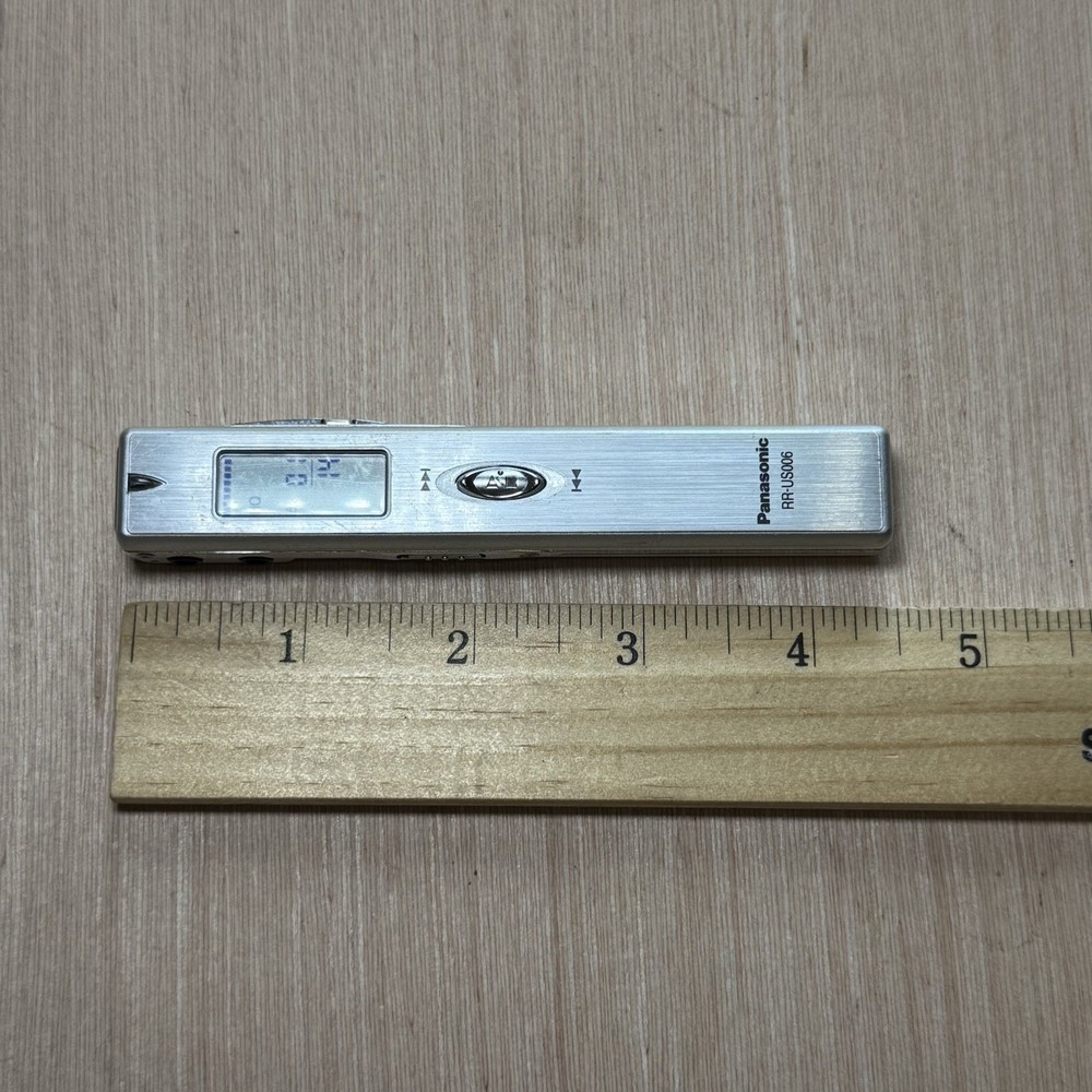 Panasonic IC Digital Voice Recorder Only Model:RR-US006 Preowned Tested Working
