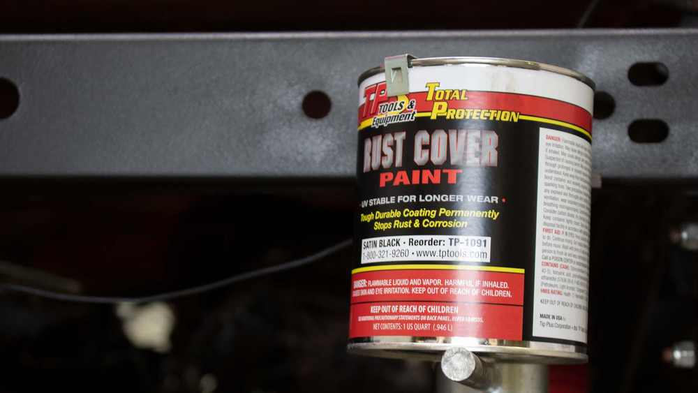 Rust Buster Frameworks RB9909 Rust Cover Paint 1 Quart Black