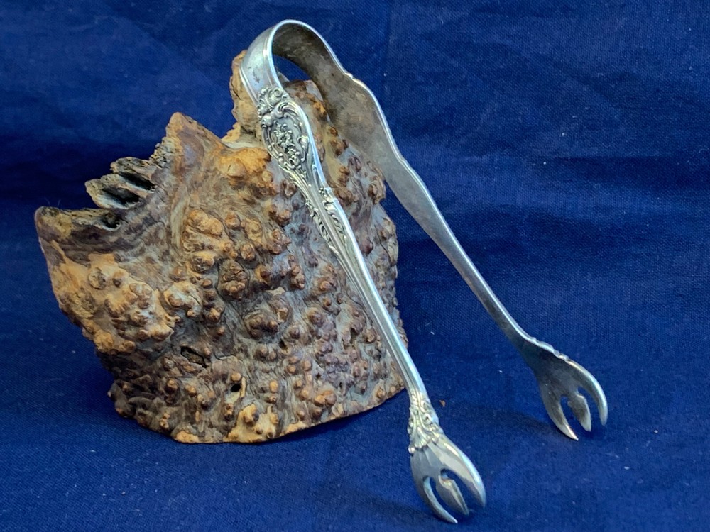 Gorham Sterling Silver Cube Tongs Nips 22.09g Kitchen Utensil