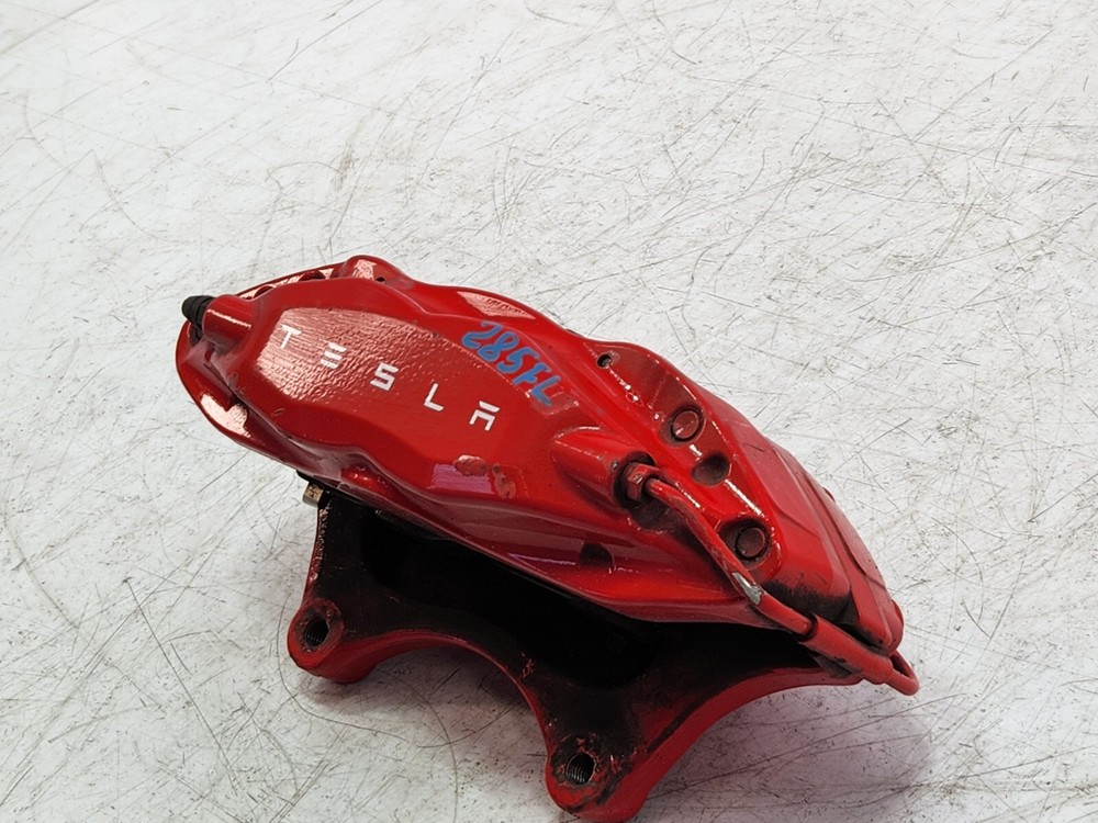 ✅ 2012-2020 OEM Tesla Model S Front Left Driver Side Brake Caliper Brembo Red