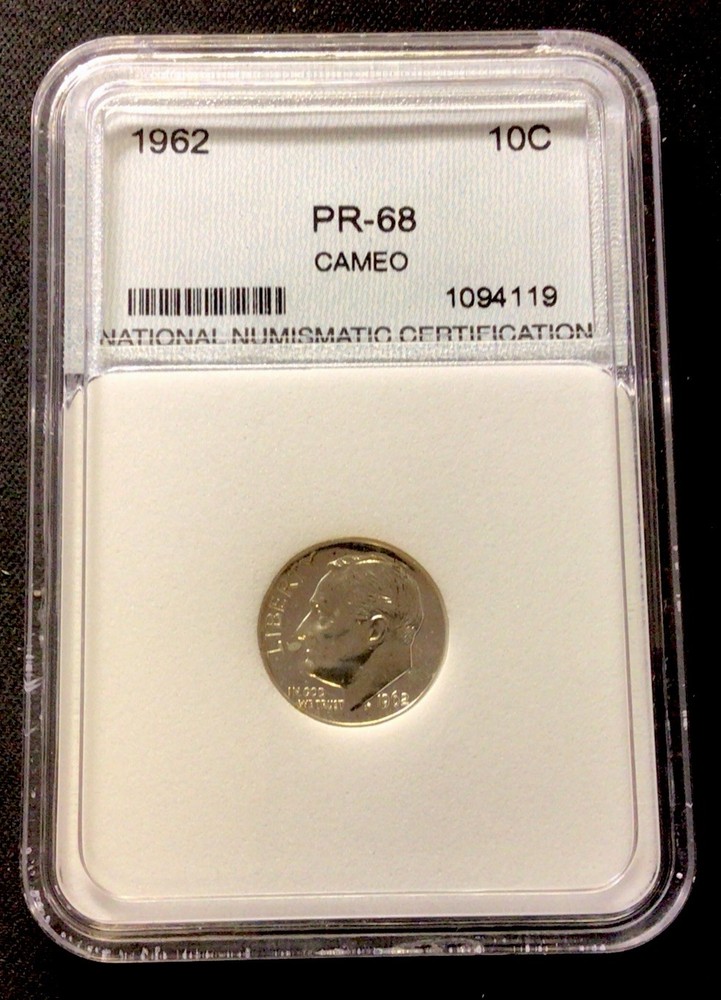 1962 Roosevelt Proof Dime! ENN Coins