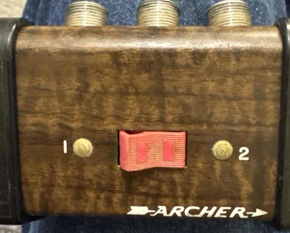 Archer 2-Position Antenna Matcher Switch Used