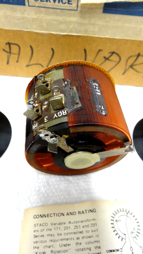 Staco Variable Transformer