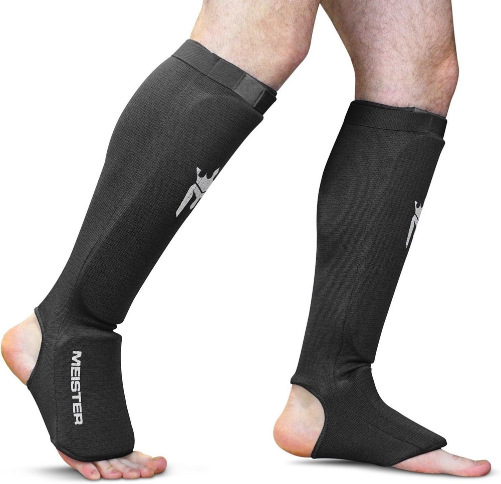 Innovative Stretch Fabric Shin Guards - Protection for Fighters