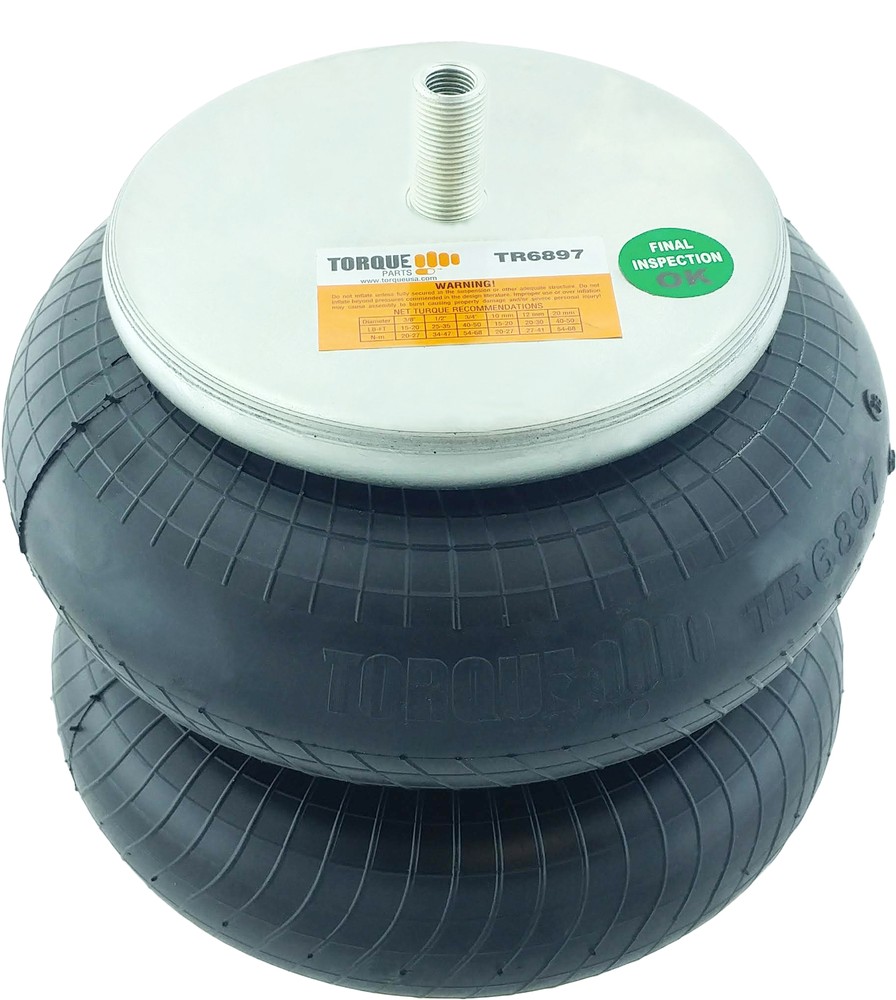 Double Convoluted Air Spring Bag Replace Firestone W01-358-6897 Goodyear 2B9-229