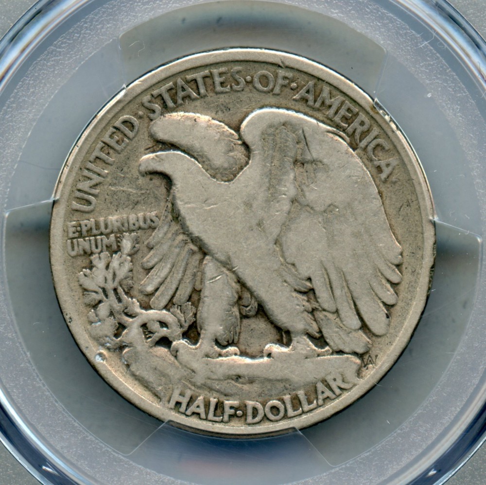1921 Liberty Walking Silver Half Dollar PCGS VG 8