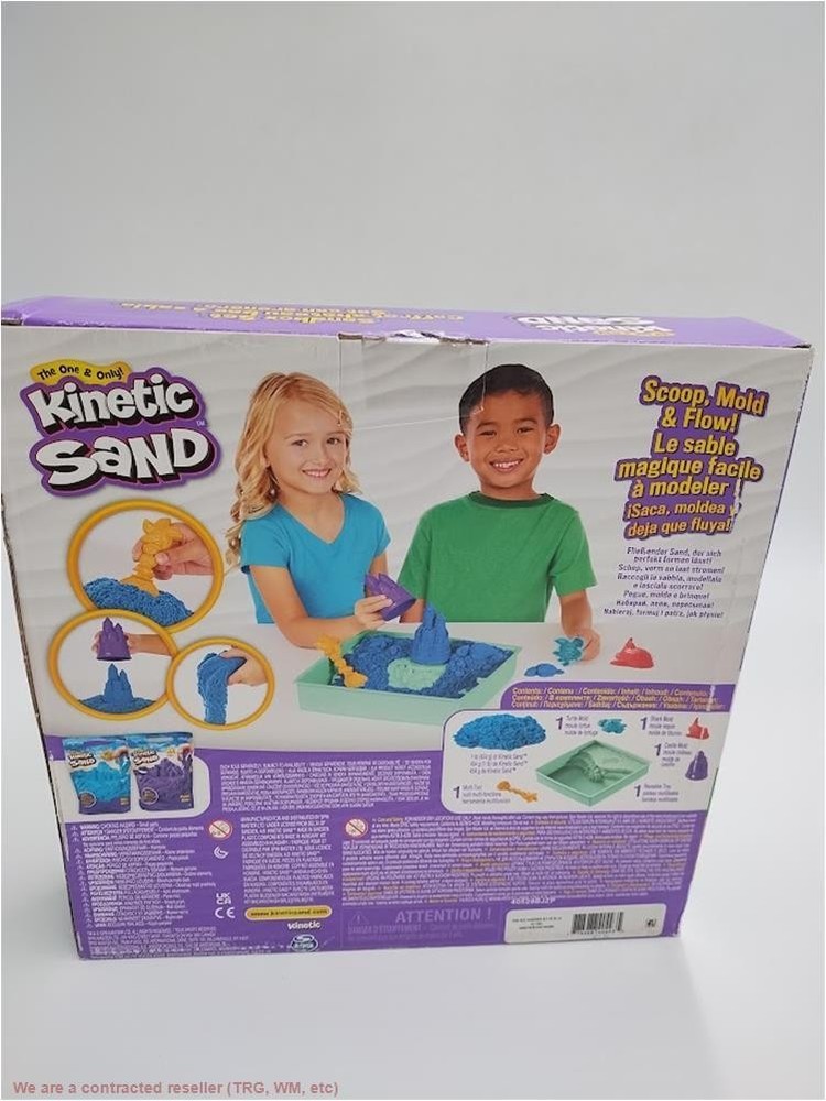 Kinetic Sand Sandbox Set Blue