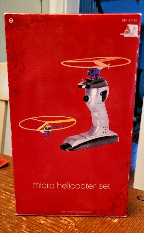 micro helicopter set target exclusive 2006