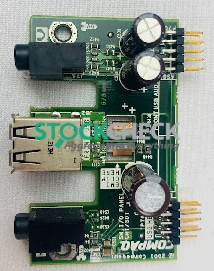 Compaq 011245-001 Rev 0B Front USB/Audio Board