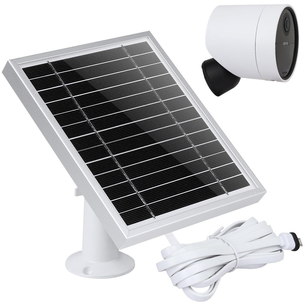 Solar Panel Compatible with SimpliSafe Outdoor Security Camera,Power Your Simpli