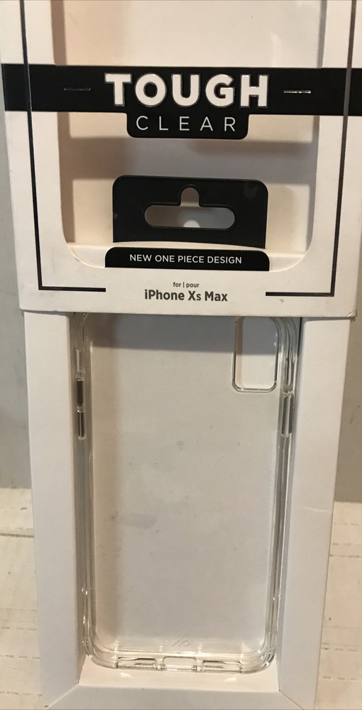 🌍 Case-Mate Tough Clear Case for Apple iPhone XS Max,Open Box ‼️