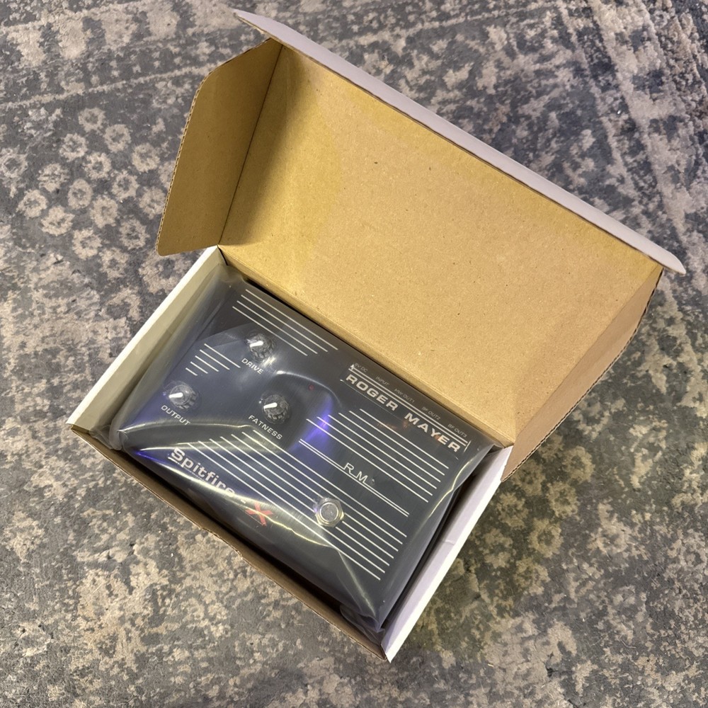 New Roger Mayer Spitfire X Pedal