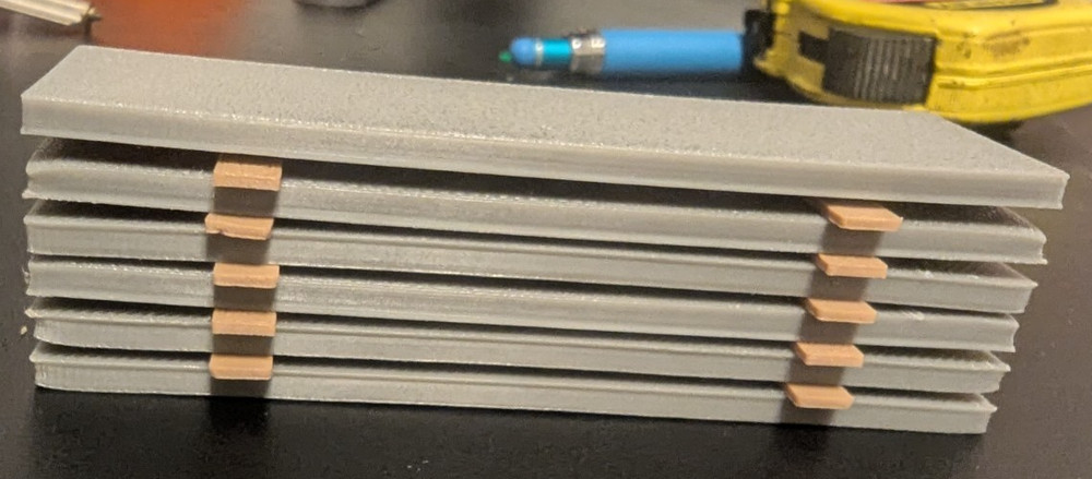 HO scale 1:87 3D Printed Concrete load