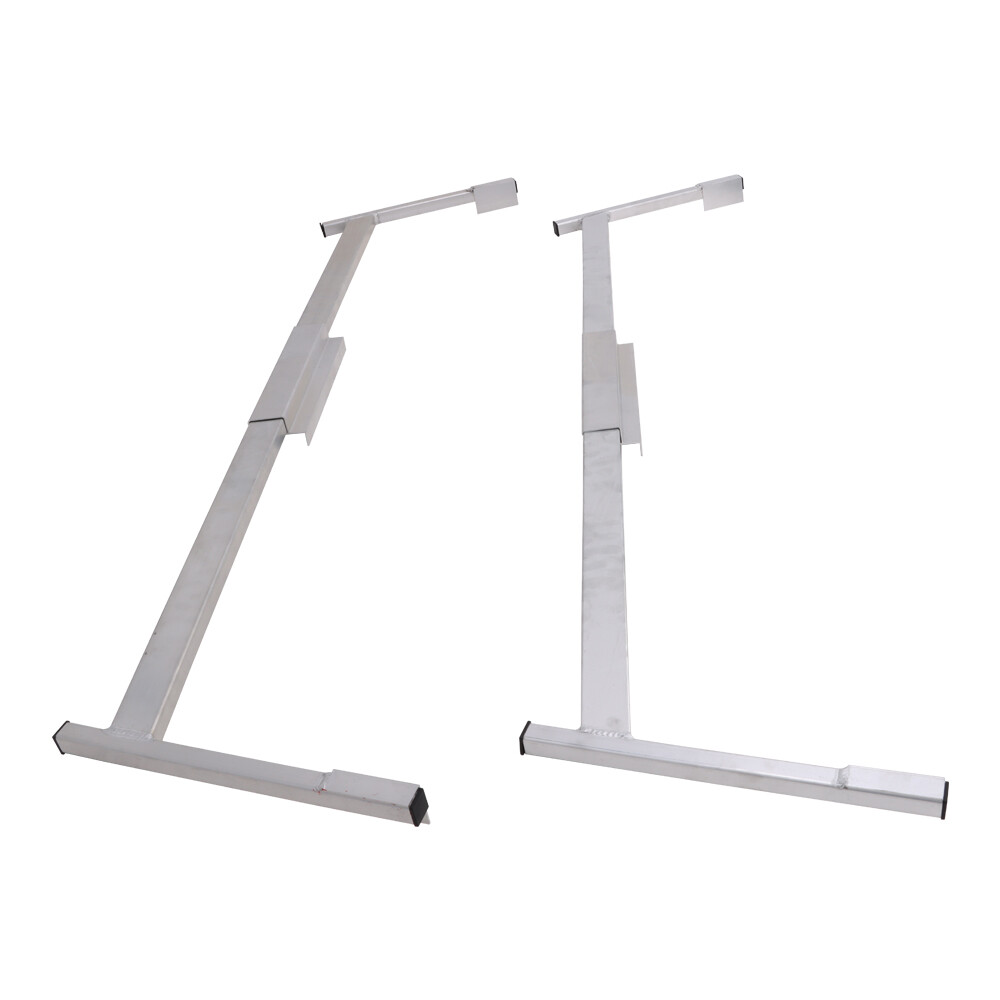 Aluminum Truck Cap & Topper Ladder Roof Rack for Pickup Camper Shell Heavy Duty