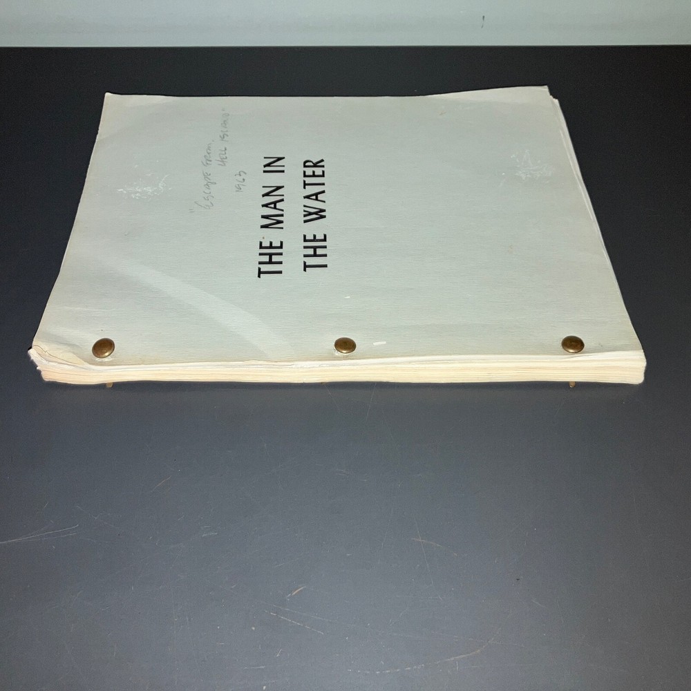 ESCAPE FROM HELL ISLAND (1963) Cinematographer-signed Early Title Script + COA!