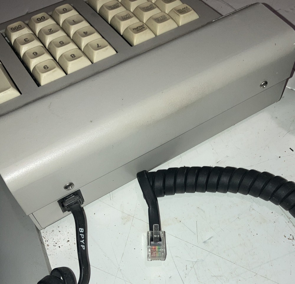 Shear Tech EN-5000 Check Endorser Controller With Keyboard Tested VINTAGE