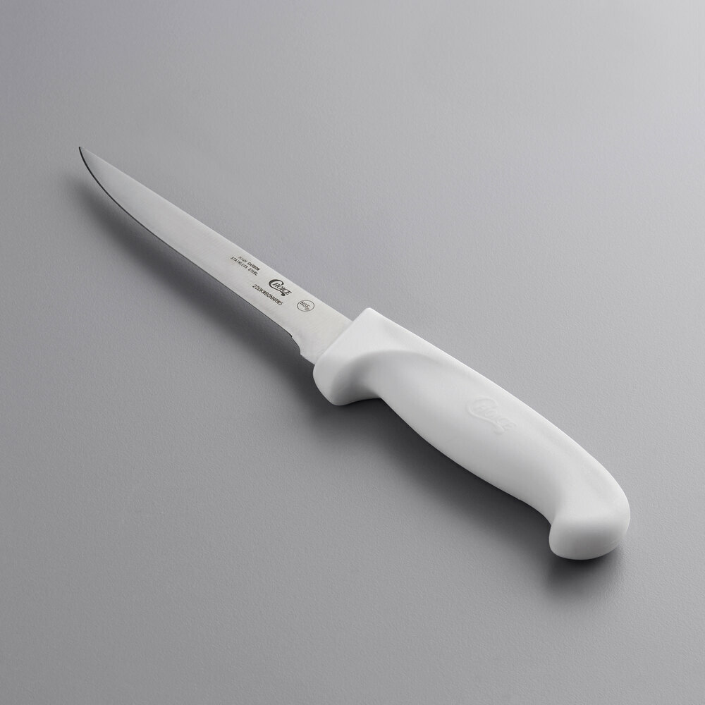 5" White Boning Knife NSF Listed (select style below)