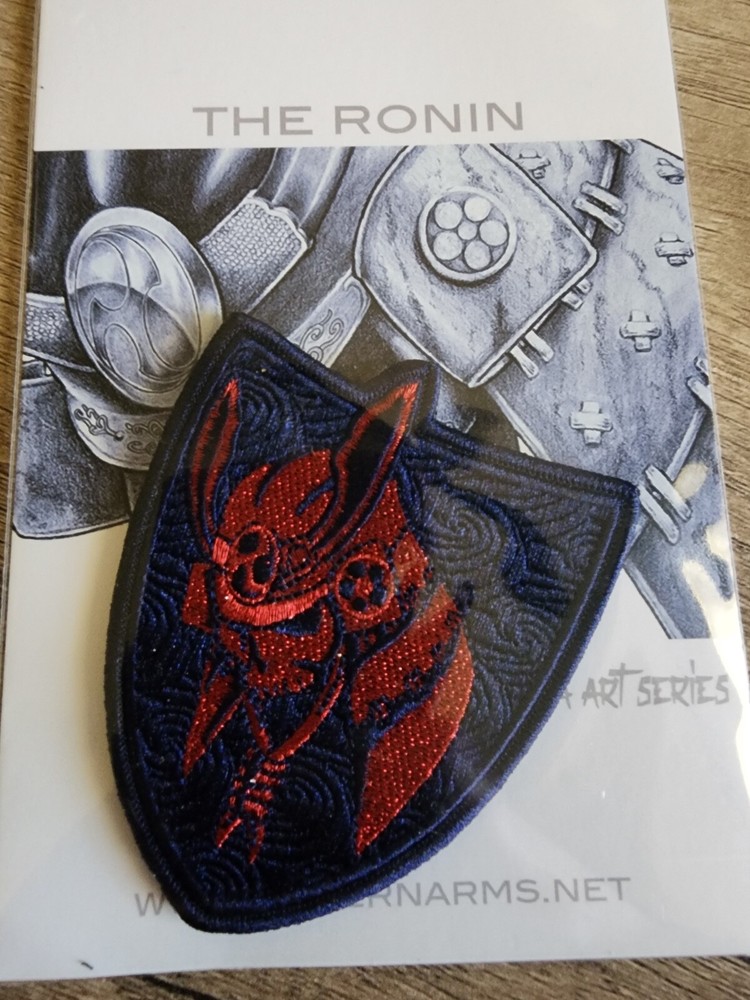 Modern Arms Quilted Ronin black red patch