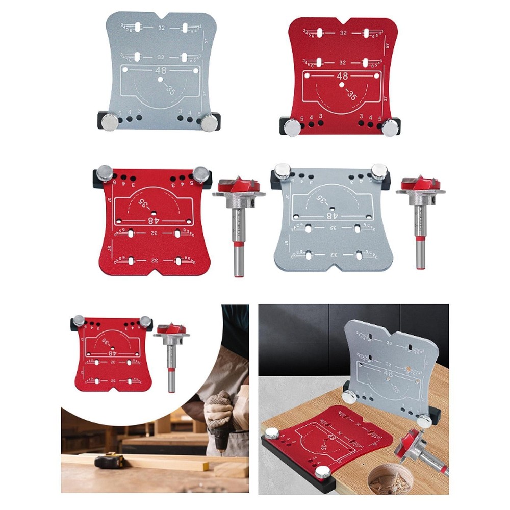 Hinge Hole Opener Precision Hinge Installation Quick Drilling Hinge Template