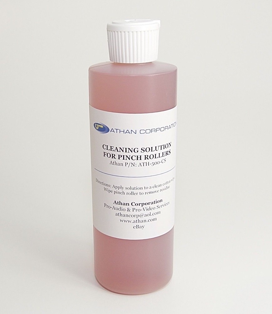Pinch Roller Cleaning Solution For All Athan Polyurethane Products, 8 Oz.