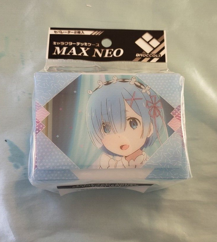 Broccoli Re:Zero Rem Import Deck Box *New/Sealed*