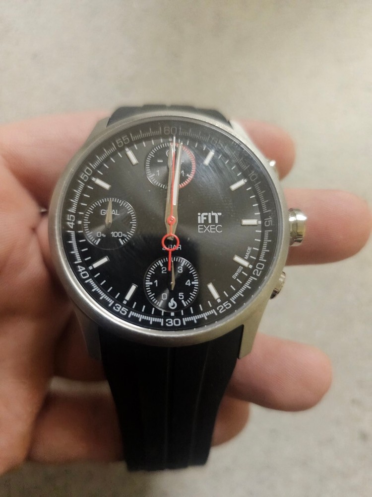 iFit EXECUTIVE Black Watch. CLEAN NO CHARGER.