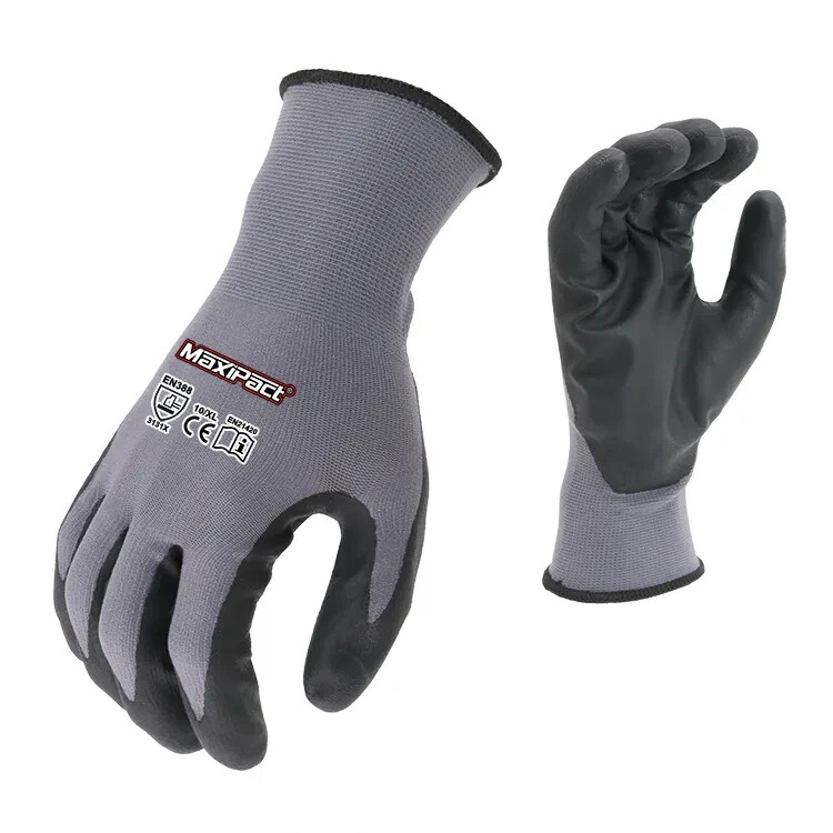 MaxiPact Seamless Knit Nylon Work Glove - 12 PAIRS