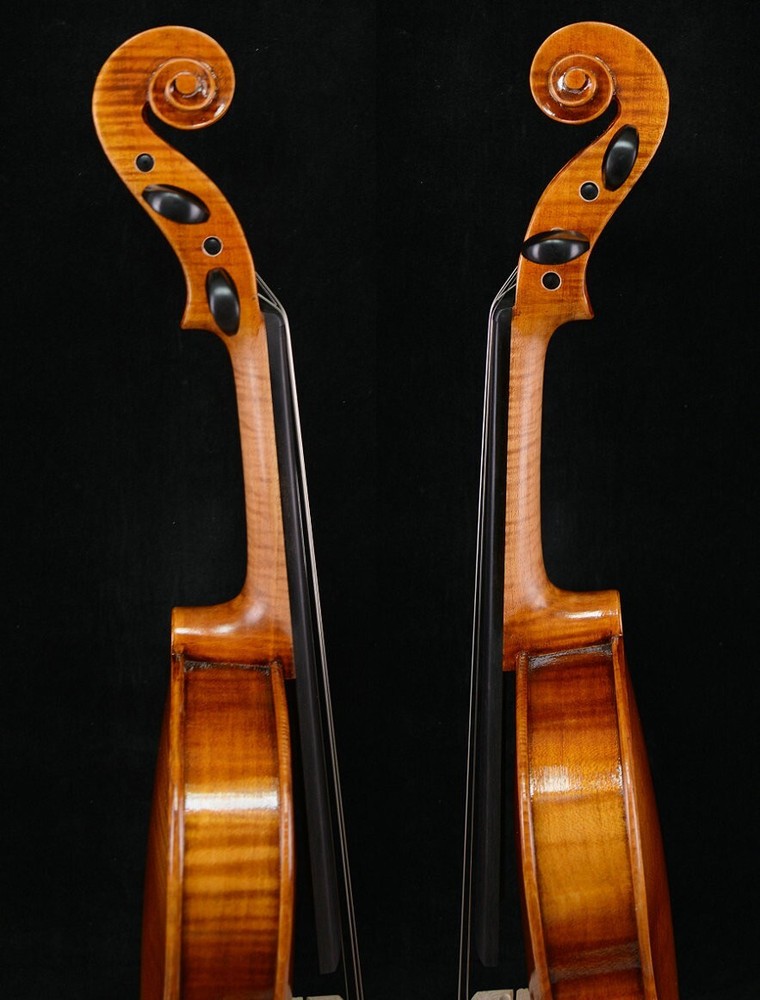 Nicely Hand Made 1/2 Violin 1-PC Back Loud Tone