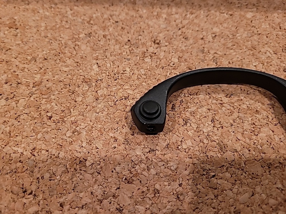 3 In CC Matt Black Center Rope Design Drawer Pull