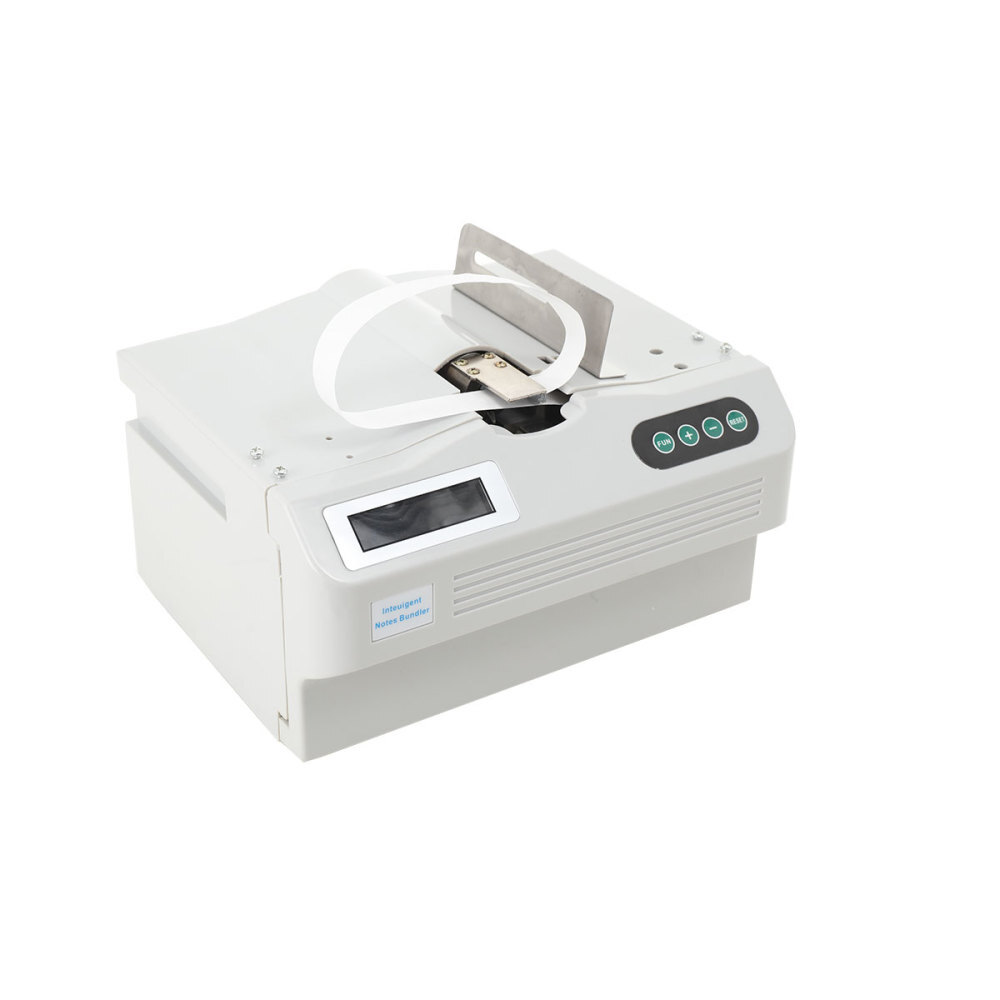 Automatic Small Banknote Binding Machine Money Tied Strapping Machine 110V