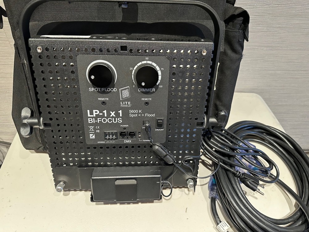 Litepanels  1x1 Bi-Focus Light Panel Video Motion Spot Flood  #a7