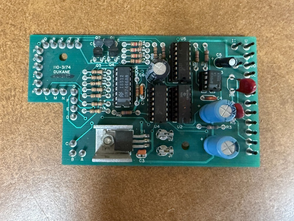 Dukane 110-3174 Card