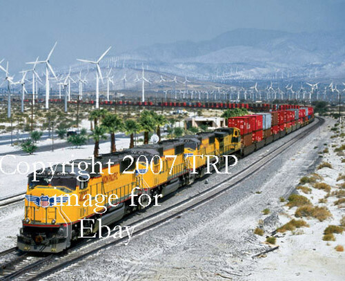 UP SD70M Lithograph Print - MINT!