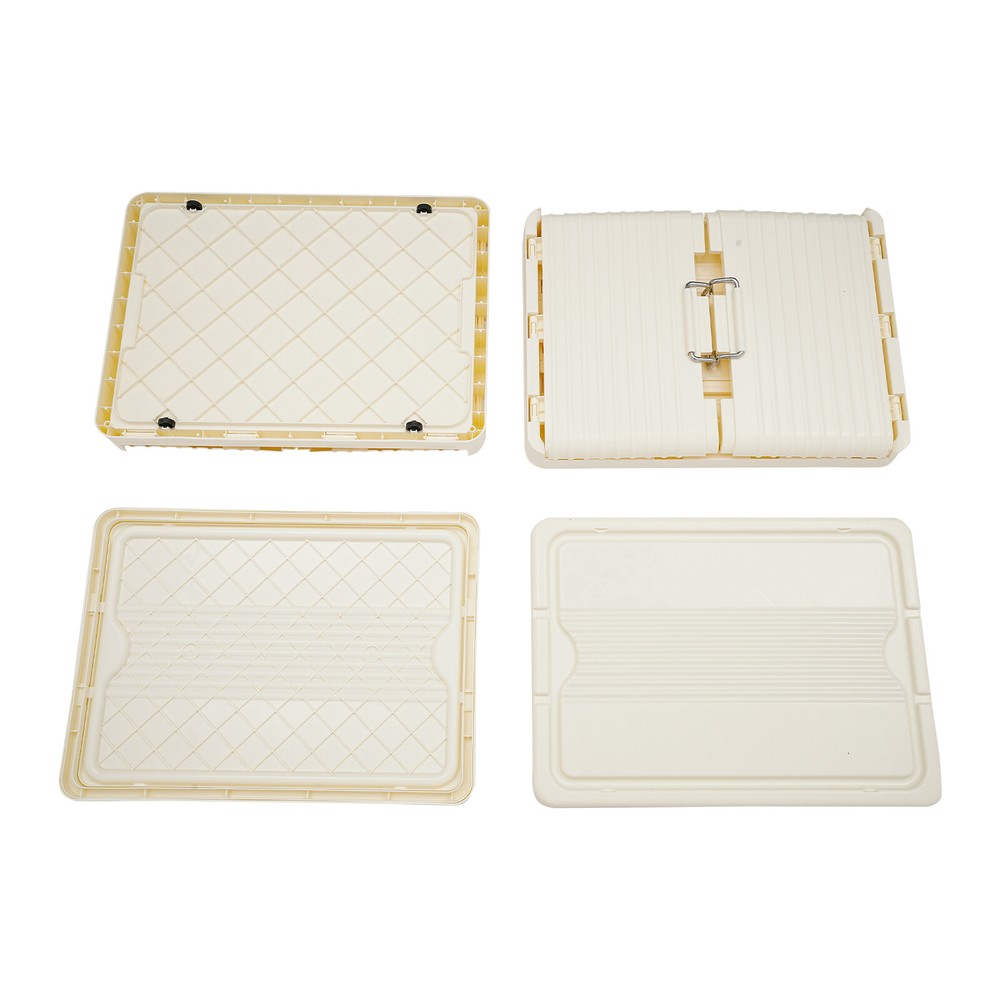 Foldable Storage Bins, Stackable Storage Bins, Storage Box for Home