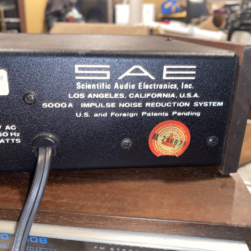 Vintage SAE 5000A Impulse Noise Reduction System Rare