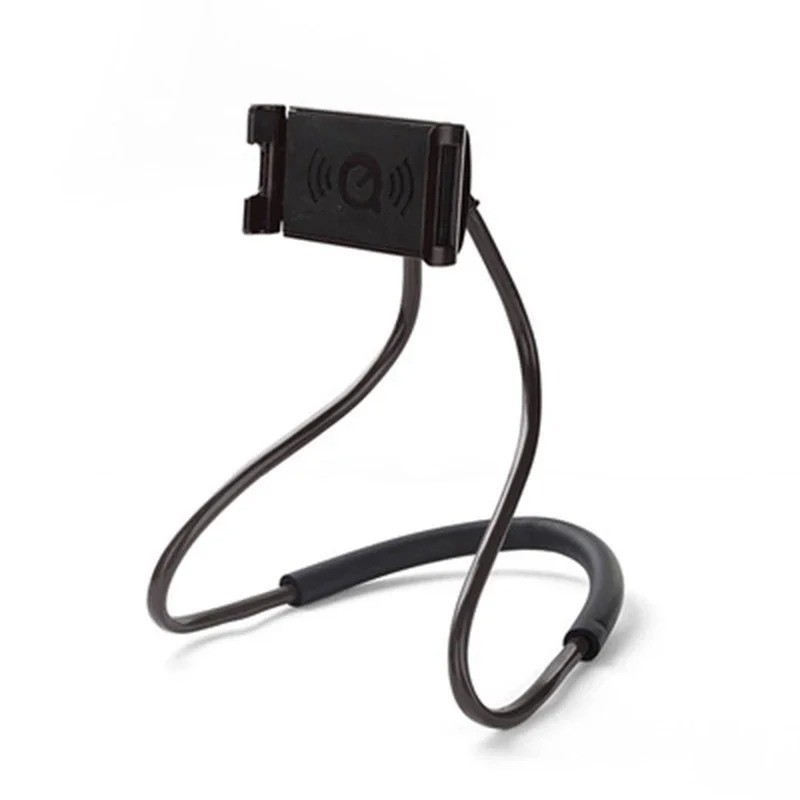 Universal Neck Cell Phone Holder Lazy Bracket Hand-Free Stand For iPhone Android