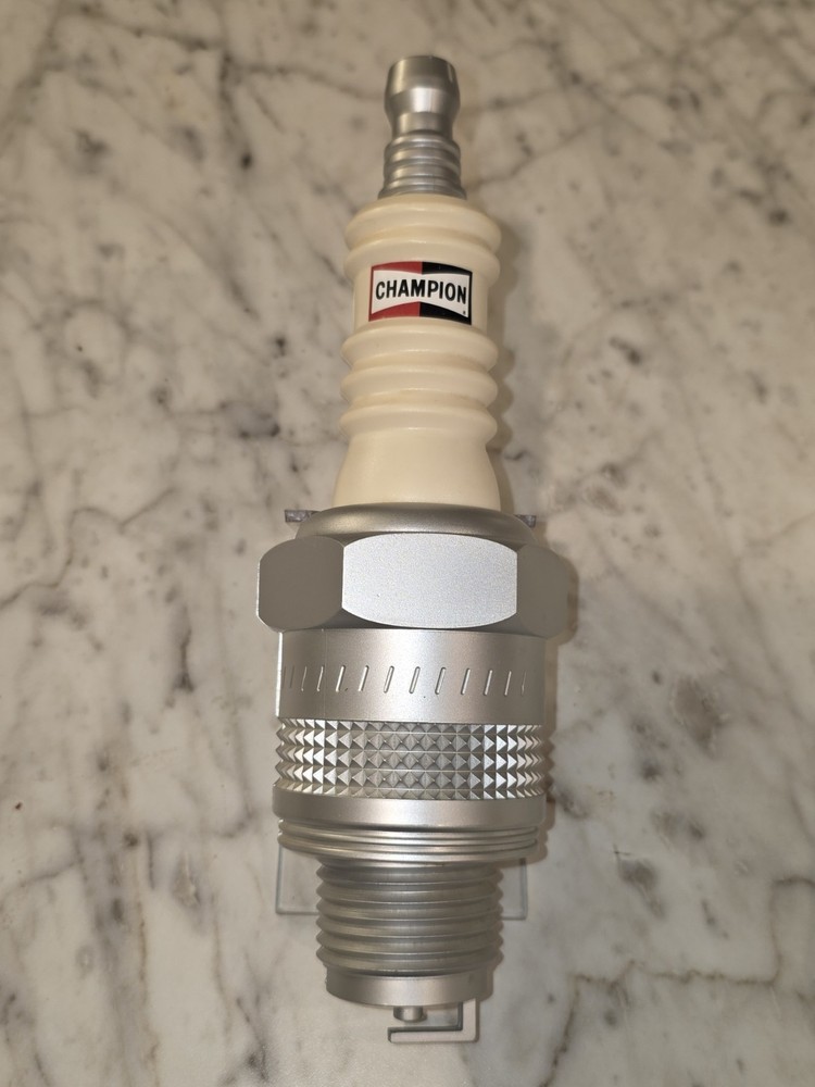 Champion AM/FM Spark Plug Transistor Radio