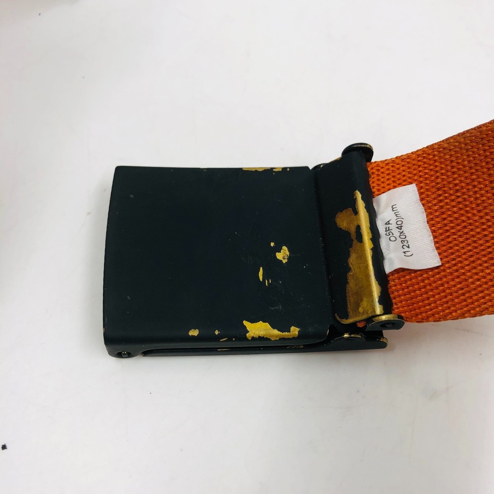 Peak Performance Men's Orange Textile Universal Belt One Size - 123 cm