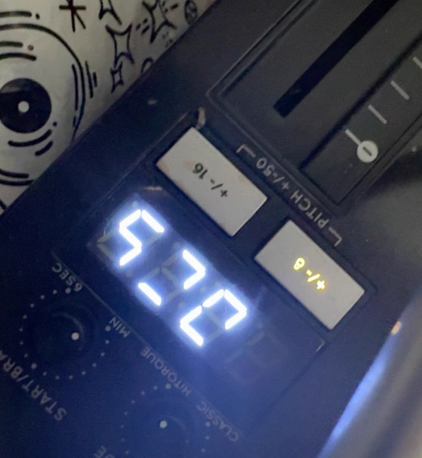 1pcs Reloop RP8000 DJ Turntable