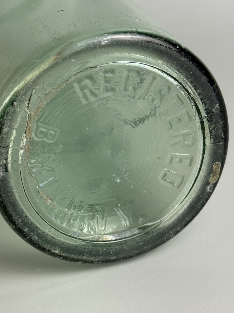 Frommer's Vintage Clear Glass Bottle