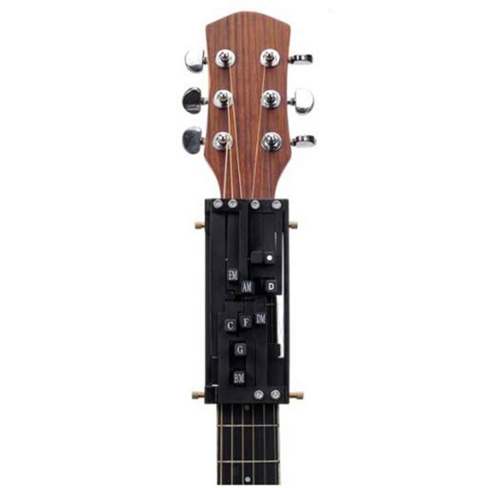 Portable Guitar Chord Aid Tool Guitar Learning System Teach Aid Practice Tool